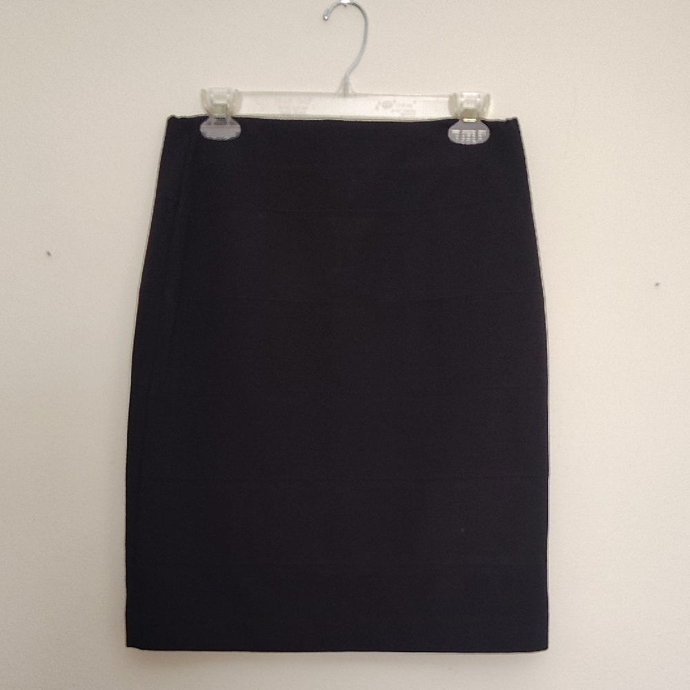 Alfani Black Pencil Skirt Knee-Length Work